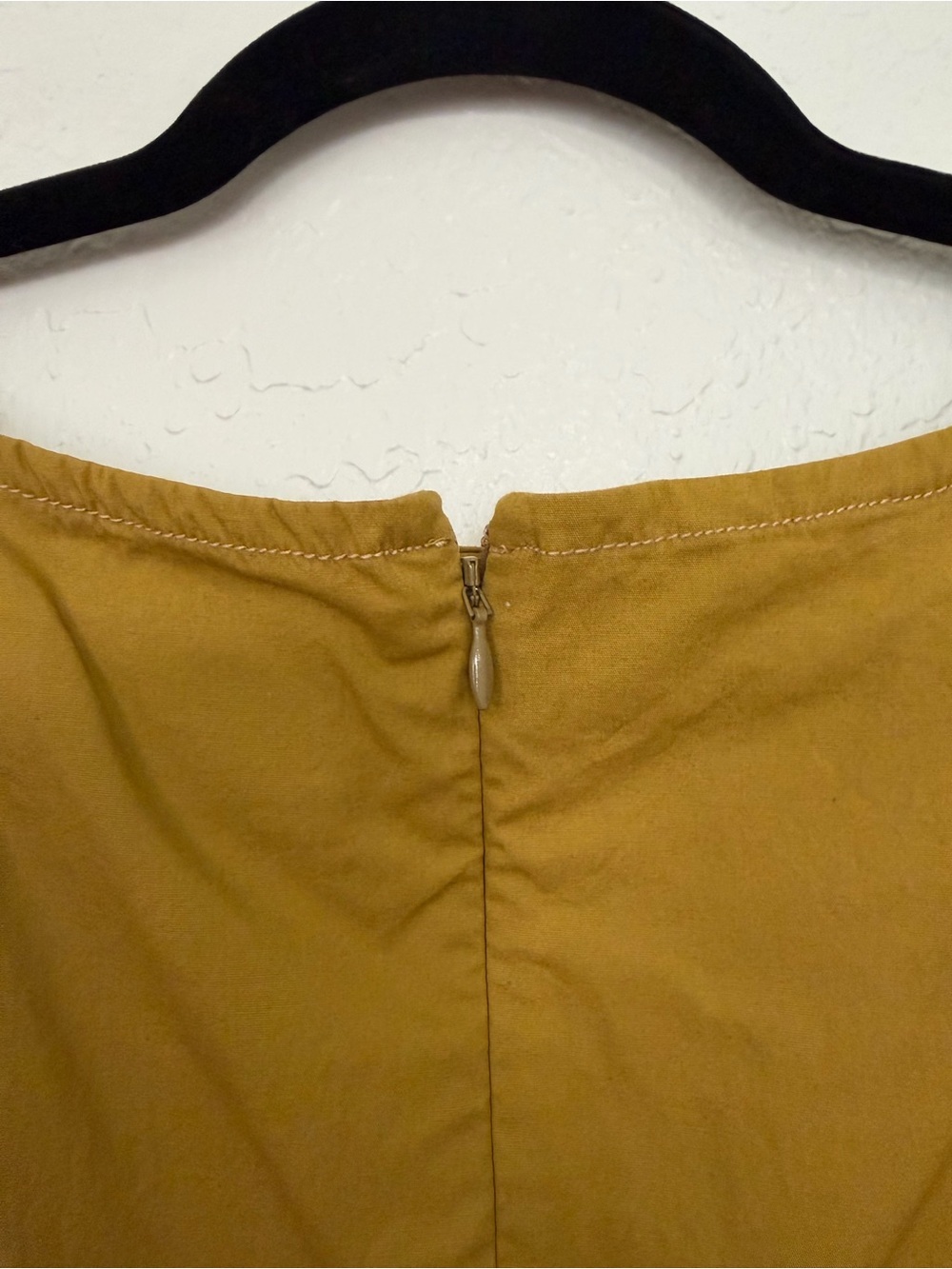 Maeve by Anthropologie Chartreuse Fit-and-Flare Mini Dress - Picture 3 of 5